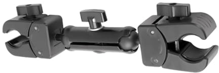 Quick Release Action Camera Bike Mount Double End Clamp Secure Locking Mechanism Wide Compatibility Quick Release Camera Mount For Biking