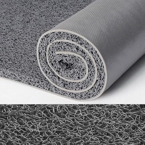 Tapis Anti-Bruit De Pluie Extérieur 15mm Épais Pour Auvents Ou Toit, Coussin Anti-goutte Pur Climatiseur, Atténue Le Bruit Des Gouttes De Pluie, Isolant, Paillassons, Tapis De Sol(Gray,60x300cm)