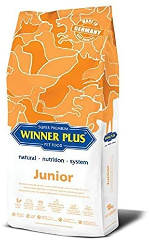 Winner Plus Junior 3 kg - Natürliches Futter mit hohem Nährstoffwert für Welpen in ihrer Wachstumsphase