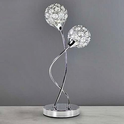 Sphere One Size 2 - Globe Shape Light Chrome Table Lamp - Chrome