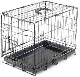 Vadigran 13827 Transportkäfig Faltbar Classic 91x61x66cm, XL, Schwarz