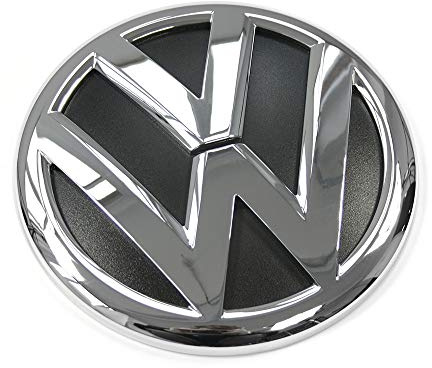 Volkswagen 7E0853630BULM Emblem Zeichen Heckklappe Logo chrom, für T5 Facelift