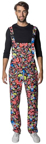 Deiters Latzhose Clown schwarz 3XL