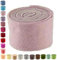 Hochwertiger & Widerstandsfähiger Filz – Breite 15cm / Länge 5m - Topfband/Bastelfilz/Wollfilz – Große Farbauswahl – Dehnbar & Druckelastisch – Tischdekoration Ostern/Weihnachten (Rosa Pastell)