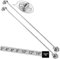 Cabin Hook【2PCS】SUS 304 Stainless Steel Eye Shed Gate Door Latch Silent Holder Window Brace,Φ 6mm/0.23inch