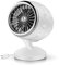 Air Circulator Cooling Fan, USB Fan, Portable Mini Table Desk Fan with Twin Turbo Blades, Whisper Quiet Cyclone Air Circulating Technology, 2 Speeds Adjustable, For Home, Office, Outdoor Travel,Silver