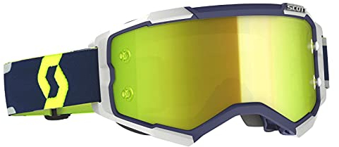 Scott Fury Motocross-Brille, Blau/Grau (Blau, Einheitsgröße)
