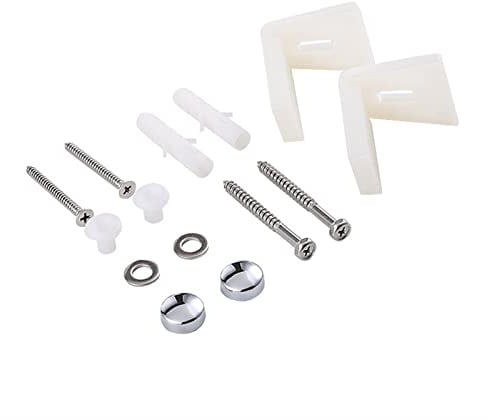 Cheeroyal angolato pavimento bagno wc vaso wc/bidet fissaggio laterale bagno kit di montaggio viti staffe