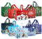 Große Weihnachtsgeschenktüten,10 Pcs Geschenktaschen Weihnachten,Weihnachtstaschen mit Griffen,Tragetasche Weihnachten,Wiederverwendbare Geschenktüten,Faltbare einkaufsbeutel Weihnachten Gifts