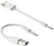 Mr. Gadget's Solutions USB CHARGER SYNC DATA CABLE FOR IPOD SHUFFLE 3G 3RD 4G 4th 5G 5th GEN GENERATION-WHITE