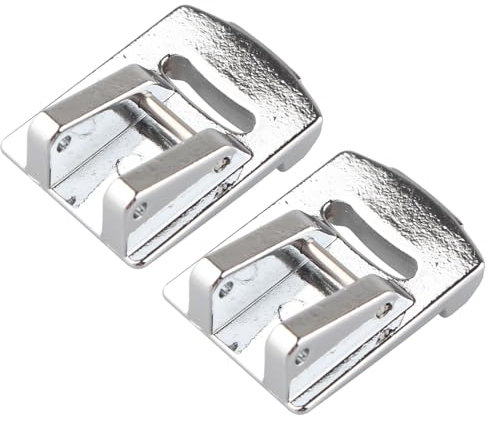 Jopto 2 Pièces Pied Fronceur Double épingle Accessoire pour Machines à Coudre Domestiques Janome, Brother, Toyota, New Singer, Babylock, Kenmore, Euro-Pro, Juki, Simplicity, Elna