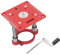 Candeon Oberfräse Lift, Router Lift Oberfräsenlift Frästisch Für Oberfräsen, Aluminiumlegierung Oberfräsentisch Hebebühnesystem Mit Router Tischplatte Für 63.5-65mm Durchmesser Motor Schneidemaschine