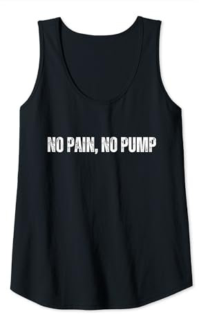 Womens No Pain No Pump - Breastfeeding Mom - Breast Pump Quotes Tank Top