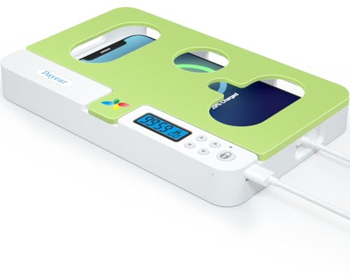 Dayear Phone Lock Box with Timer, Portable Self-Control Timed Locker Box, Phone Jail to Help Kids/Students/Audlts Prevent Phone Addiction/Temptation(Green)