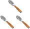 3pcs Brush Bubba Slicer Removal Knife Removing for Home Fish Blade Kit Seafood Remover Faster Meat Tool Easier Fillets Accessories Skinning Deveiner Descaler with Scaler(Assorted Color,21.5X4.4CM)