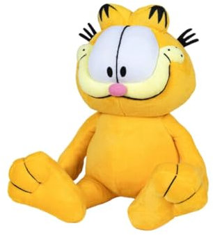 Play by Play Garfield EMOJI CUTE Plüschtier sitzende Katze aus dem Film The Garfield Movie - Höhe 20 cm (16 cm sitzend) (klassisch)