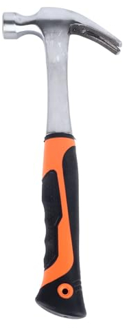 Artillery Ganzstahl Geschmiedet Zimmererhammer mit Magnetischem Nagelhalter - Zimmermannshammer mit Anti-Vibration Griff, 45 Stahl Tragbarer Integrierter Rahmenhammer für Autos