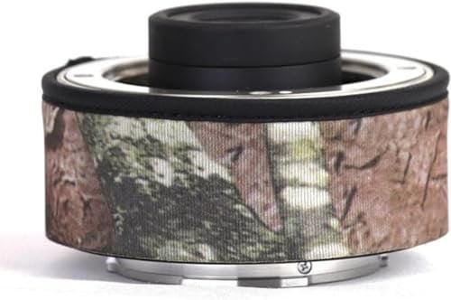 CHASING BIRDS Camouflage Waterproof Lens Coat for CANON RF Teleconverter 1.4X 2.0X Rainproof Lens Protective Cover (Pine Camouflage, 2.0X (Extender RF 2X))