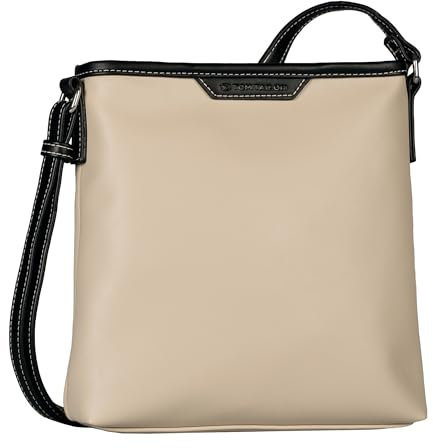 TOM TAILOR Leora Damen Umhängetasche Crossbody Bag Klein Beige