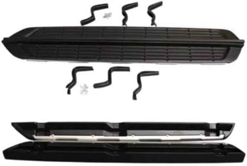 MadongJ 2 Pièces Voiture Marchepieds Latéraux pour Ford Ranger T6 T7 2018 2019 2020, Voiture Jupe Latérale Marchepieds Latéraux Pédales Latérales Jupe