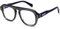 Dollger Aviator Blue Light Blocking Glasses Women Men Square Vintage Glasses Computer Gaming Glasses UV400 Protection Grey