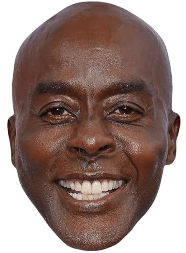 Bruce Darnell (Smile) Maske aus Karton