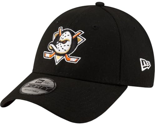 New Era Anaheim Ducks NHL Injection Schwarz Verstellbare 9Forty A-Frame Cap - One-Size