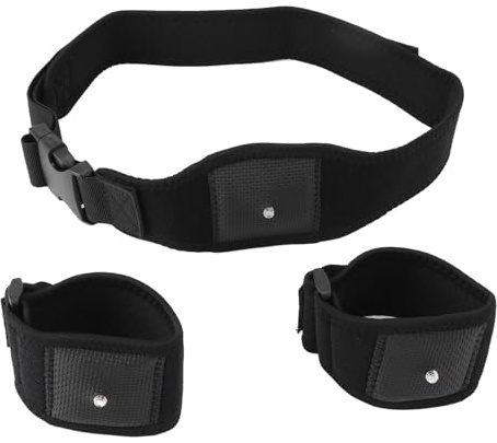 DUIMIMI VR Tracker Belt Full Body Tracking Strap for Vive Tracker, Adjustable Wrist Straps for Motion Tracking, Compatible with VR Headsets for Immersive Gaming