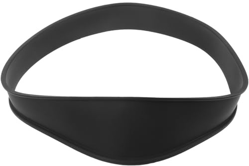 Ipetboom Silicone Hair Cutting Guide Band Adjustable Neckline Shaving Template for Men and Boys Hairline Shaping Tool for Home Haircuts Hair Trimming and Barber Use 9.84 X 1.65 X 0.08 in