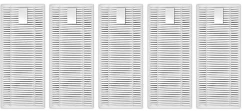 Lot de 5 filtres HEPA de rechange M310 compatibles avec aspirateur robot Lefant M310, kit de filtre, pièces de rechange, kit d'accessoires de filtres