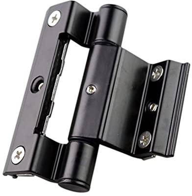 Bisagras de aluminio para ventana, bisagras plegables ocultas de 90 mm para ventanas abatibles de aleación de PVC, diseño duradero y elegante