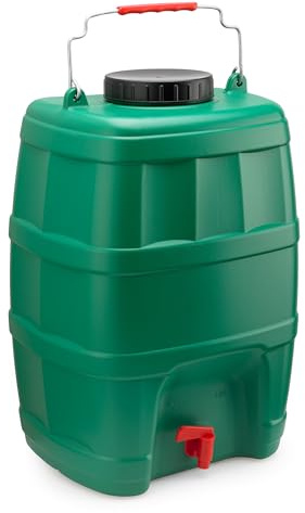 F&R Trinkwasserkanister 10L lebensmittelecht I Kanister mit Hahn I Wasserkanister Camping I Wasserbehälter mit Hahn I Wassertank Camping Wasser Kanister 10 L