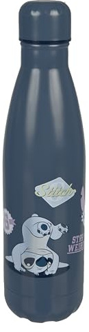 Undercover – Disney Stitch – Bouteille Isotherme en Acier Inoxydable à Double paroi – Anti-Fuite – pour Les Jeunes – 500 ML – idéale pour Les déplacements