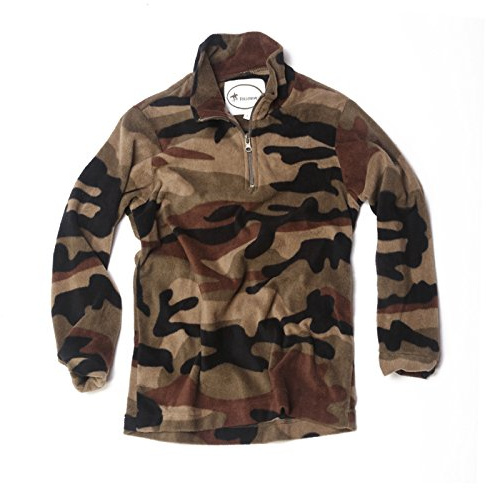 fratelliditalia.org Maglia Maglione Felpa Bimbo Bambino Pile Invernale Calda Militare Mimetica Baby