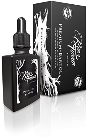 Rim's Turner Bartöl Serum Herren Gesicht mit Arganöl & Jojobaöl (25ml) - Bart Pflege für optimales Wachstum & besseres Styling - Öl zur Bartpflege für Herren - Hair Growth Oil mit Argan Öl