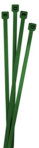 Lumonic 100x Kabelbinder 140 x 3,6mm I Grüne Kabelbinder in Industriequalität I Kabelbinder UV beständig, Kabelbinder wetterfest, Kabelbinder grün
