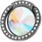 Glitter Bling Bling Phone Ring Holder,Sparkle Phone Ring Artificial Diamond Kickstand,Rhinestone Cell Phone Finger Ring Grip for Girls/Women (Black)