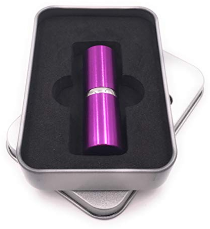 Onwomania Rouge à lèvres Brillant à lèvres Argent Violet Clé USB dans Une boîte Cadeau 8 Go USB 2.0