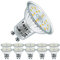 EACLL GU10 LED Neutralweiss 6.5W Ersetzt 95W Halogen Leuchtmittel, 10er-Pack. 715 Lumen 4000K Birnen, AC 230V Flimmerfrei Strahler, Abstrahlwinkel 120 ° Spot, Nicht Dimmbar Reflektorlampen