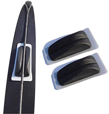 SHARROW 2 Stück Bogensehne Gummistabilisator Recurve Bow Dämpfer Schalldämpfer Bow Limb Shock Absorber Dämpfer Jagdzubehör