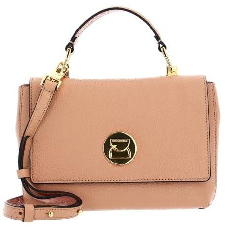 Coccinelle Liya Handbag Grainy Leather Almond/Chestnut