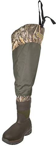 FROGG TOGGS Herren Rana II PVC Hüftstiefel Hüft-Wathose, Realtree Max-7 Cleated, 10