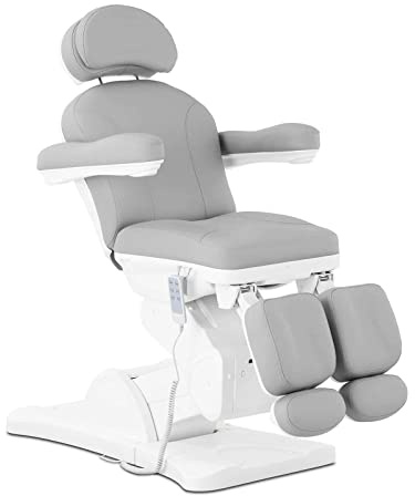 Physa Physa ERCOLANO Grey Fusspflegestuhl Kosmetikstuhl Pedikürestuhl Fußpflegeliege