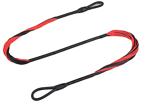 NIKA ARCHERY Pistolenarmbrustsehne 17,52 Zoll als Ersatz für die Sehne, passend für die meisten 50lbs/80lbs Pistolenarmbrüste red Color