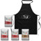Tasty Pott Gewürz-Sets - Gewürze für jede Küche I Pfeffer I Chili I BBQ I Gewürzdose I Gewürzmischungen I Geschenk I Geschenksets I Bio Gewürze I Kochschürze (Set 6 Scharfe Sache Bio)