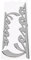 schriftzug selbstklebend original Motorrad-Aufkleber 3d, Emblem-Aufkleber, 3-dimensionaler Aufkleber, Ersatz für GTS300 LX125 LX150 IE Sprint Primavera 300 LX LXV Super (Silber)