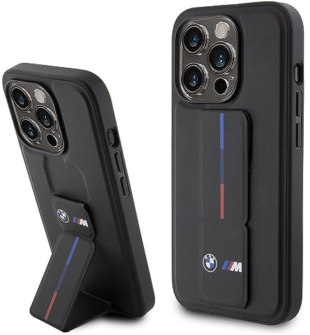 CG MOBILE BMW BMHCP15X22GSLK Hülle für iPhone 15 Pro Max 6.7 Schwarz hardcase Grip Hot Stamp