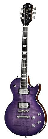 Epiphone Les Paul Modern Figured Purple Burst - Single Cut E-Gitarre