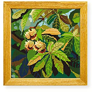 Awesome Pattern Studio Chestnut DS1044, Diamond Painting Kit, Diamond Art Kits for Adults, Full Drill 5D Diamond Dots Kits. All Items Included.