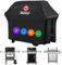 Semoss Grillabdeckung Wetterfest 147 cm,Schutzhülle Wasserdicht für Weber Genesis E-330,E-310,S-310,S-330,S-335,S-340,Heavy Duty Grillplane Gasgril Abdeckhaube Cover,147L x 63W x 113H cm